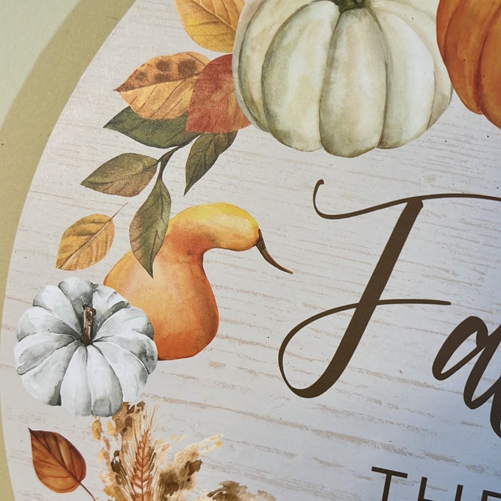 Fall Sign - Picture 5 of 8